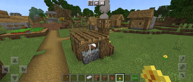 マイクラ 自分に村人に使えるミニ拠点の作り方 マインクラフト Sくんのminecraft