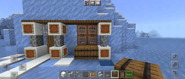 マイクラ 樹氷バイオームの氷の中に住める家の作り方 マインクラフト Sくんのminecraft