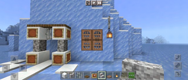 マイクラ 樹氷バイオームの氷の中に住める家の作り方 マインクラフト Sくんのminecraft