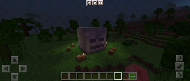 マイクラ スケルトンの顔型ハウスの作り方 マインクラフト Sくんのminecraft