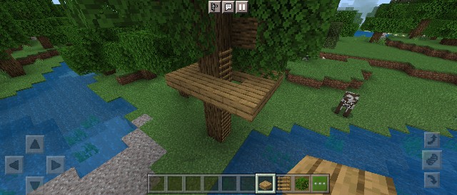 マイクラ 樫の大木を使ったツリーハウスの作り方 マインクラフト Sくんのminecraft