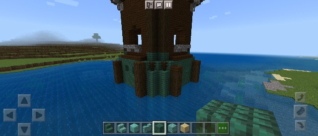 マイクラ 海上に建つ前哨基地の改造方法 マインクラフト Sくんのminecraft