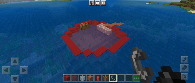 マイクラ りんご型海上足場の作り方 マインクラフト Sくんのminecraft マイクラ りんご型海上足場の作り方 マインクラフト Sくんのminecraft