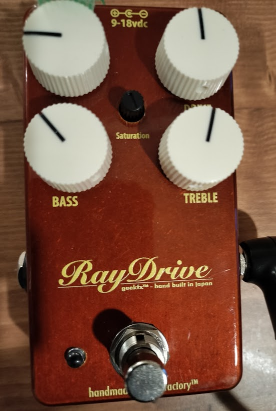 VEMURAM Jan Ray のクーロン オーバードライブ 買ってみた（RayDrive