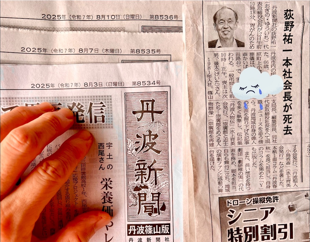 悲しい送り盆 - 徒然さやか日記