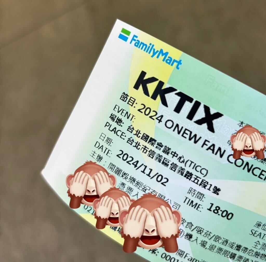 11/2 2024 ONEW FAN CONCERT Hola！in TAIPEI ライブレポート - こしょ
