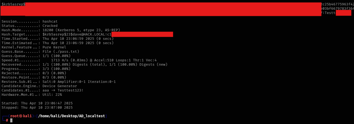 【ActiveDirectory】AS-REP RoastingとKerberoasting - Heim blog