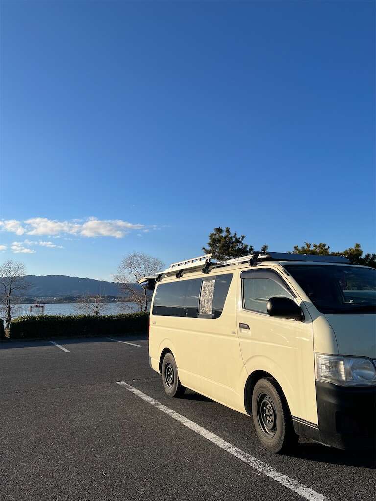 ハイエース10万キロ越えるとこうなる - ハイエース4人家族で車中泊