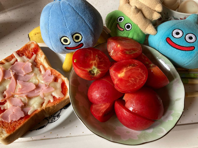 ナスビナーラと（マリン）スライムのぬいぐるみを洗ってみまし