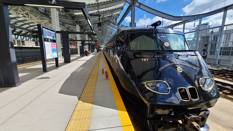 九州の観光列車乗りまくり！その9：まもなくお別れ、「36ぷらす3