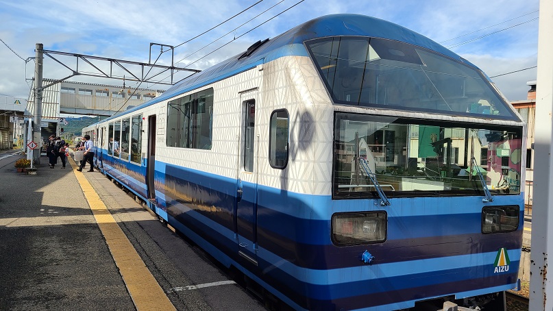 おかえり」の旅 in 新潟＆福島、その4：全部盛り？ 会津鉄道「お座