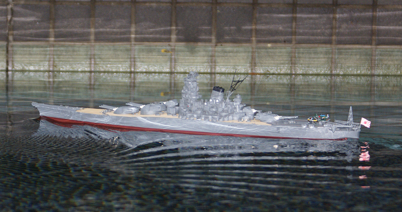 ハセガワ 1⁄450 戦艦大和(7) - 褻居