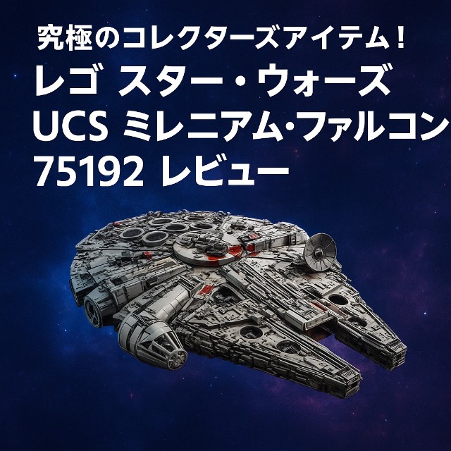 究極のコレクターズアイテム！レゴ スター・ウォーズ UCS ミレニアム