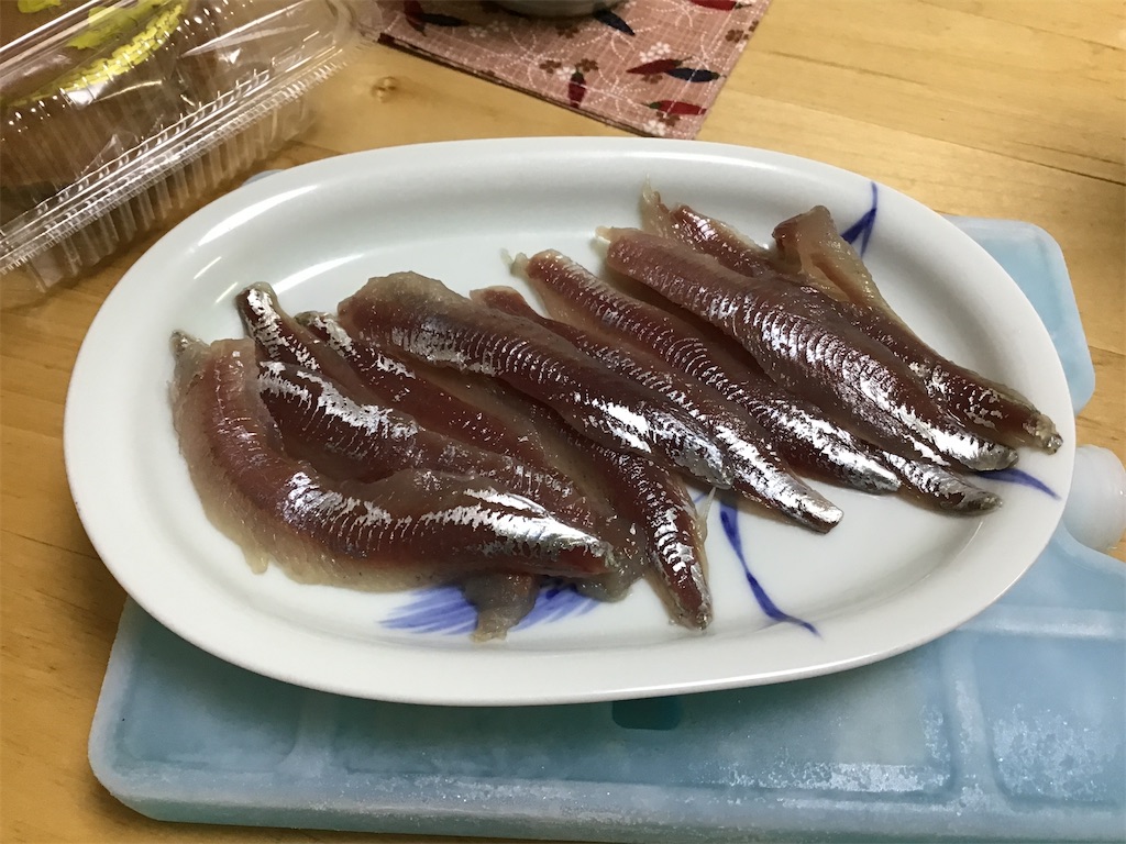 ウルメイワシの刺身が絶品だった 今日の一語り