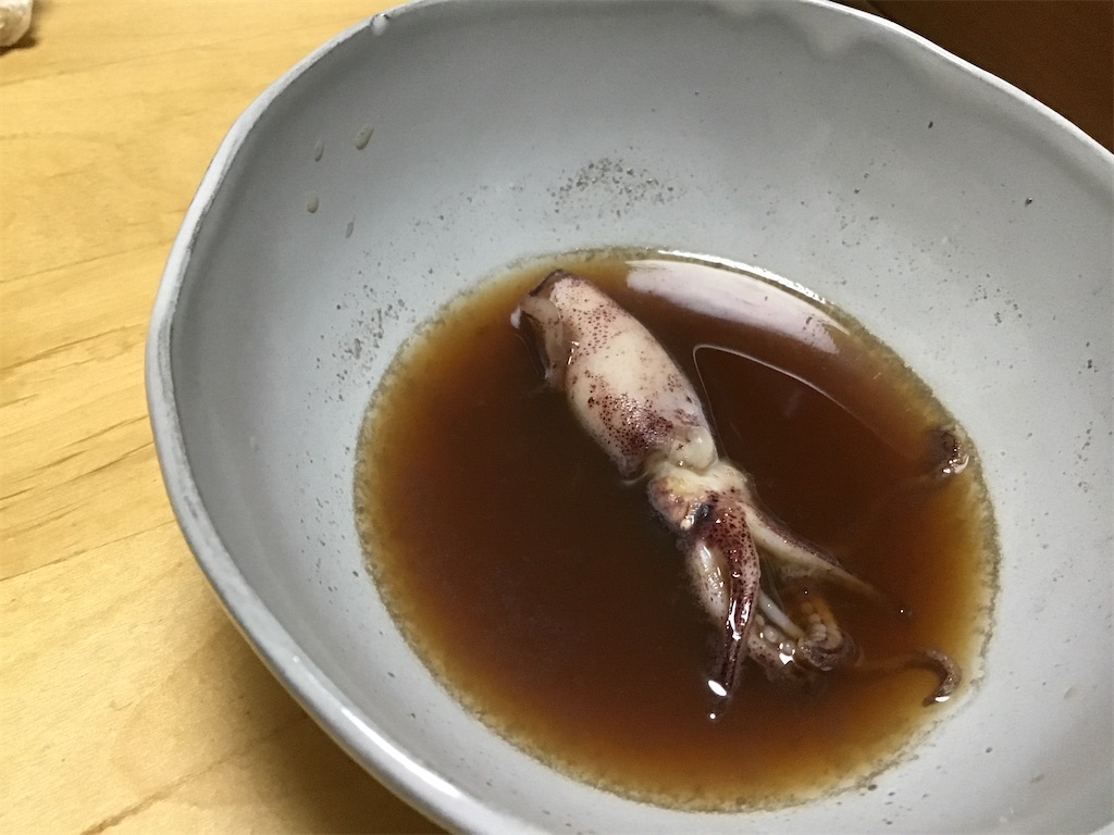 釣ったヒイカを食べてみた 今日の一語り