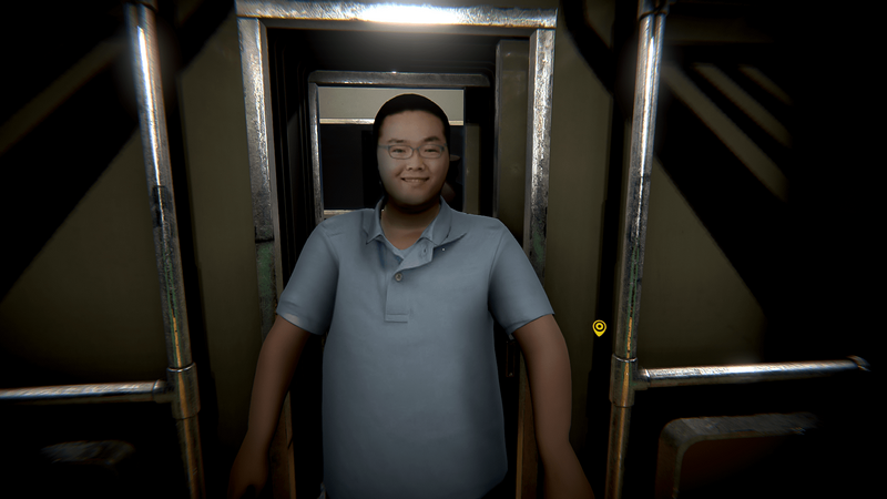 幽霊列車 蝉男