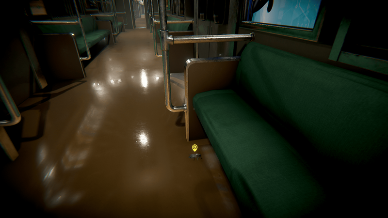 幽霊列車 緑色の蝉3
