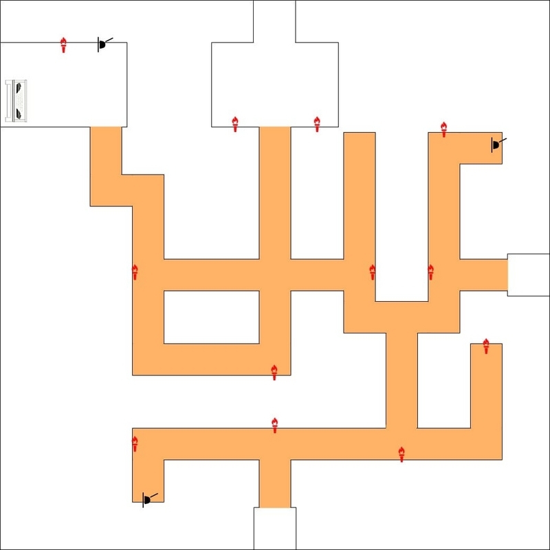 Unknown Pyramid 上層端エリア5