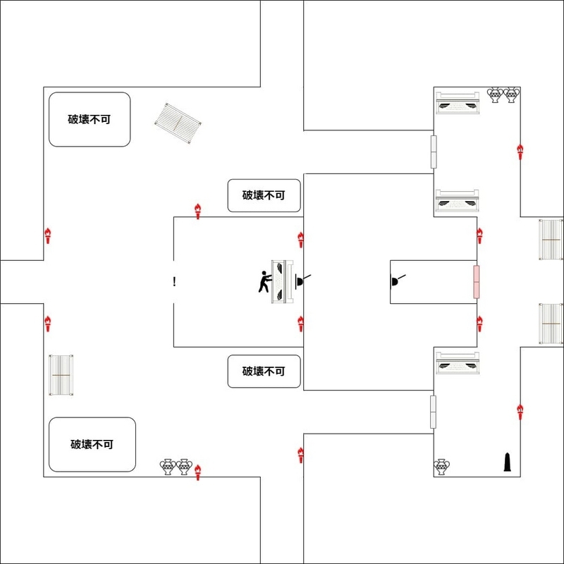 Unknown Pyramid 上層端エリア8