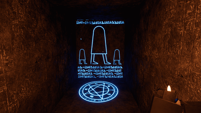Unknown Pyramid メジェド様の扉