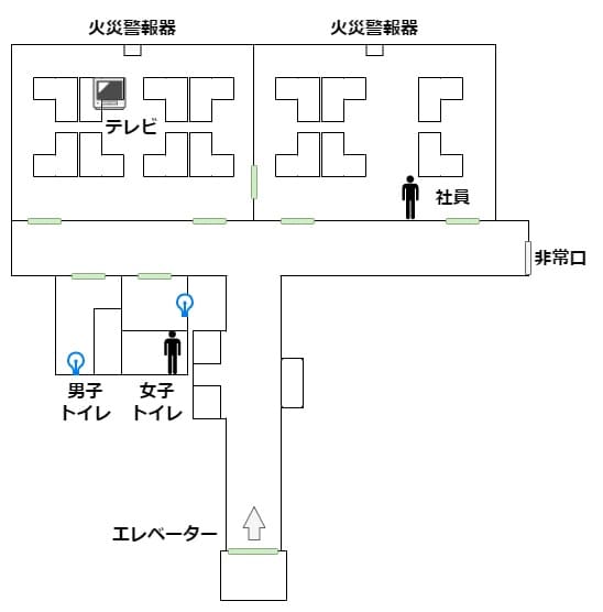 夜間警備_マップ_2階