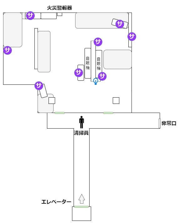 夜間警備_マップ_6階_サポーター