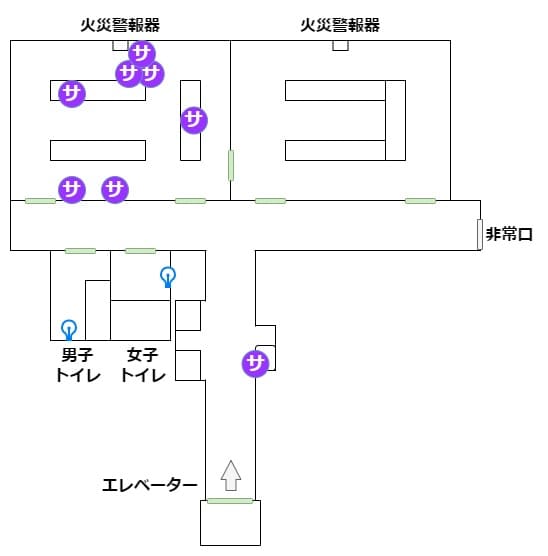 夜間警備_マップ_8階_サポーター