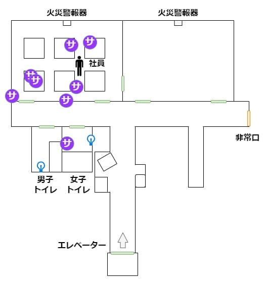 夜間警備_マップ_9階_サポーター