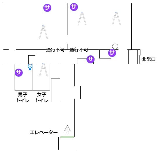 夜間警備_マップ_7階_サポーター