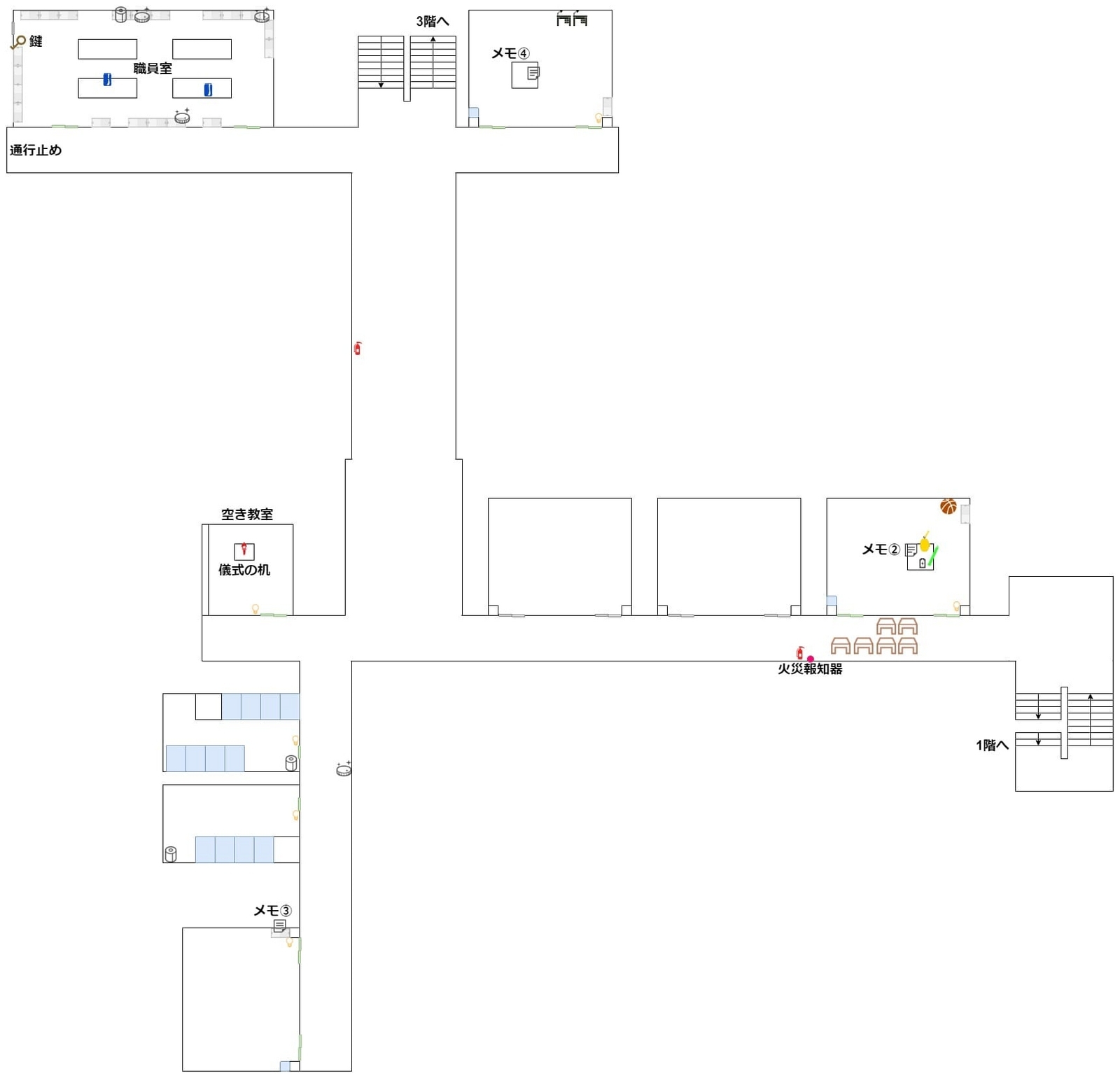 School_Labyrinth_map_tutorial_2F