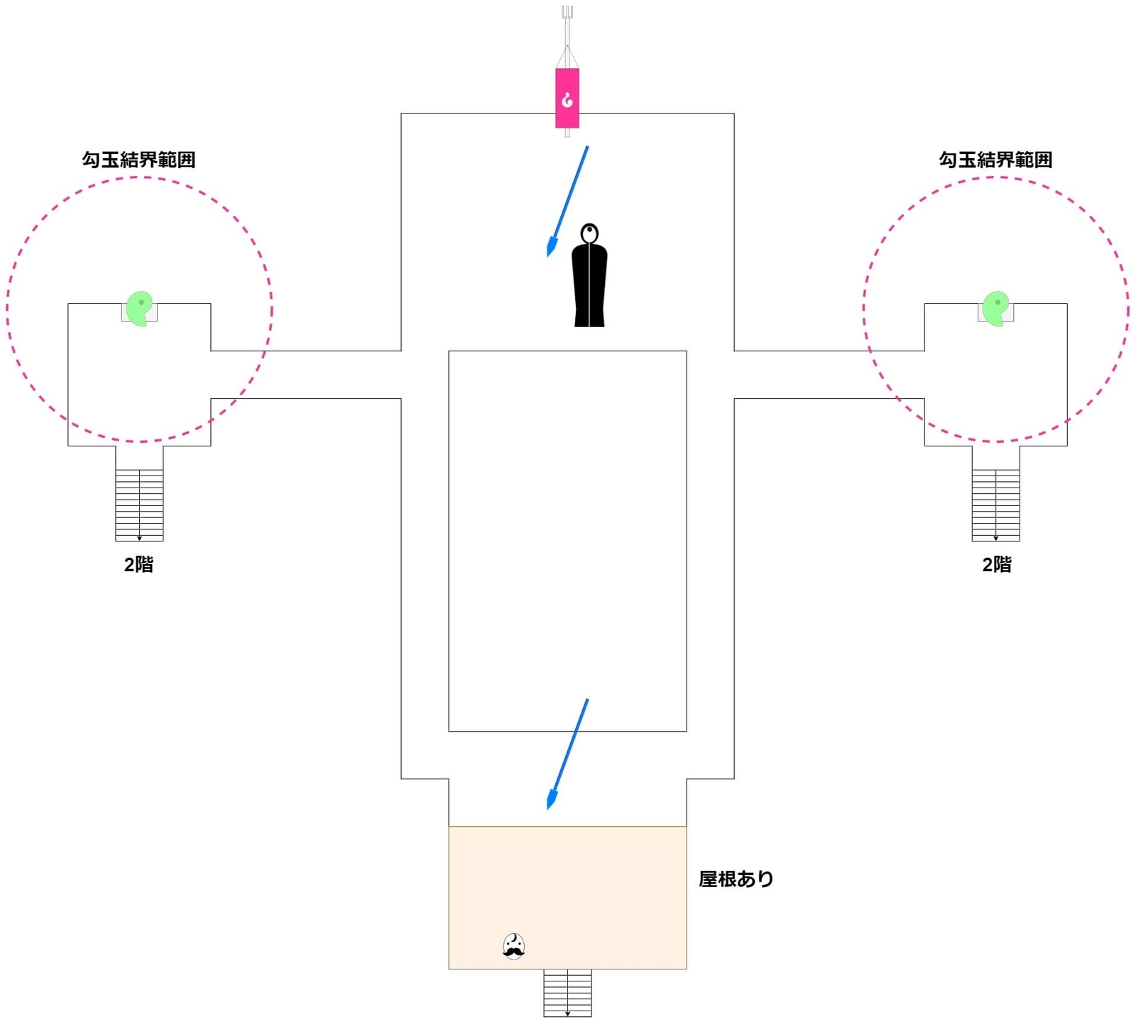Shadow_Corridor_2_shinju_map_1_1F