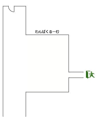 False_Mall_map_evacuation_route