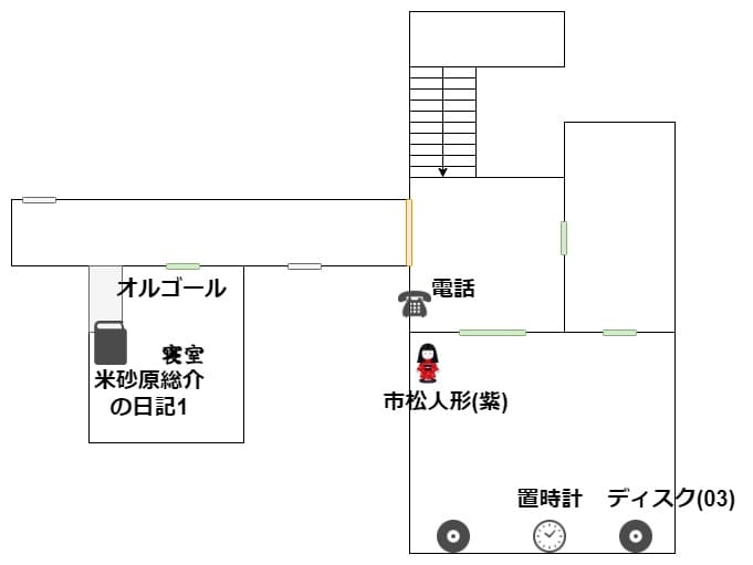 Yonesawara_Hospital_map_1_2F