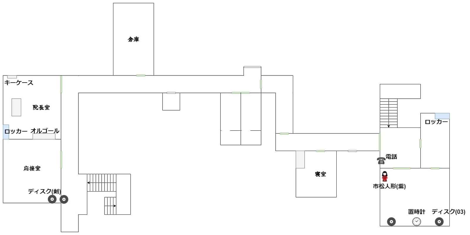 Yonesawara_Hospital_map_3_2F
