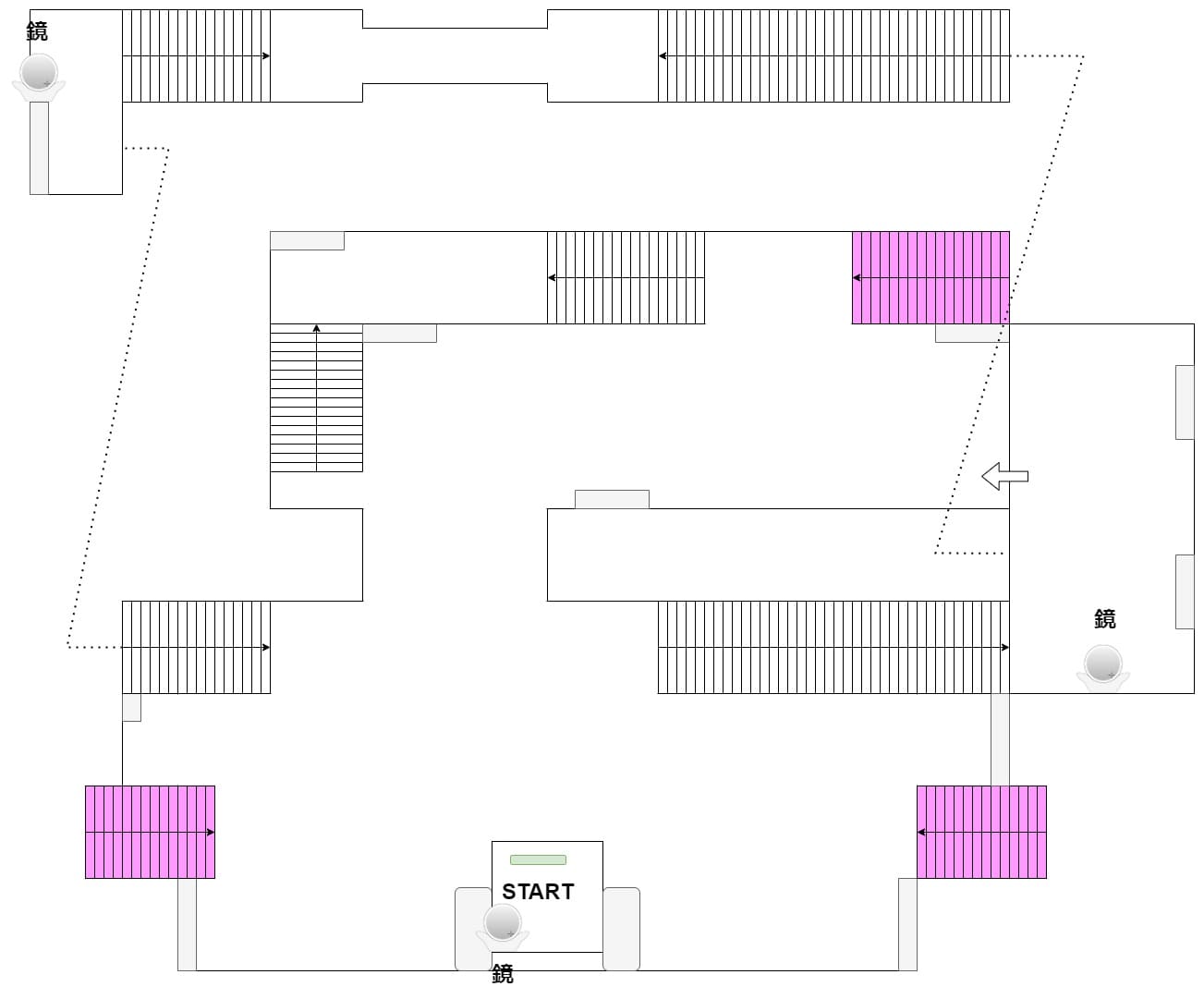Noroikago_mine_2_map_ground_floor