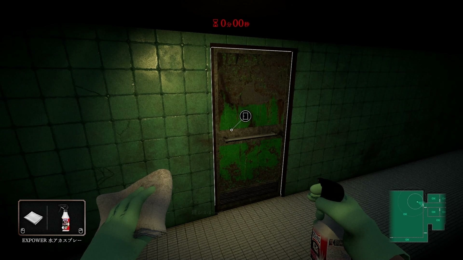 Silent_Cleaning_green_door