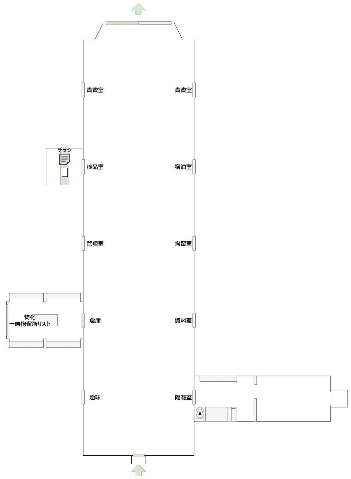 Yugen_Company_Warashi_Real_Estate_map_4_hallway