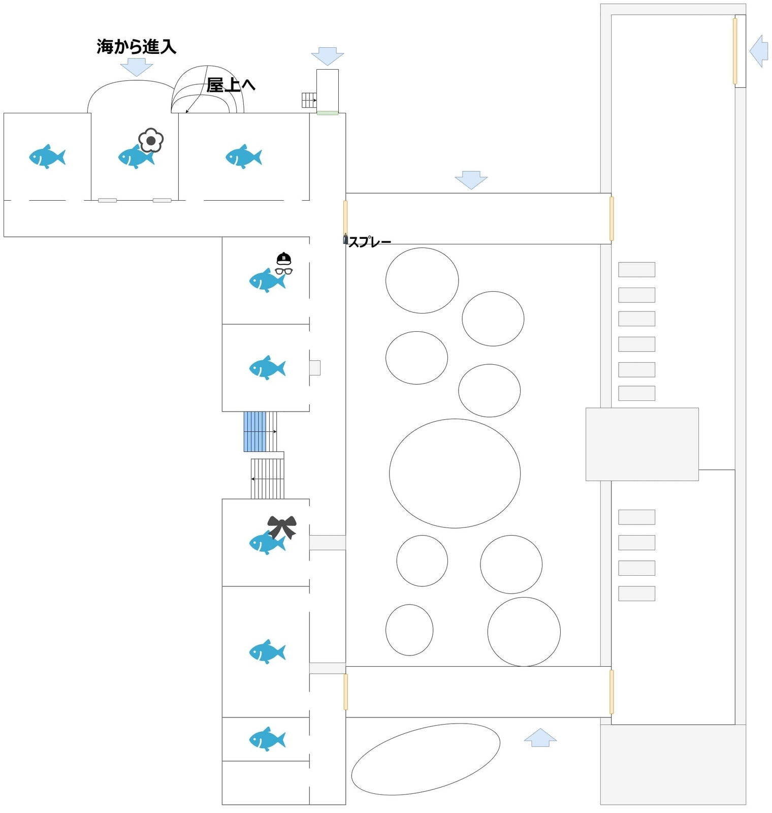 Umigari_map_kimyona_high_school_1F