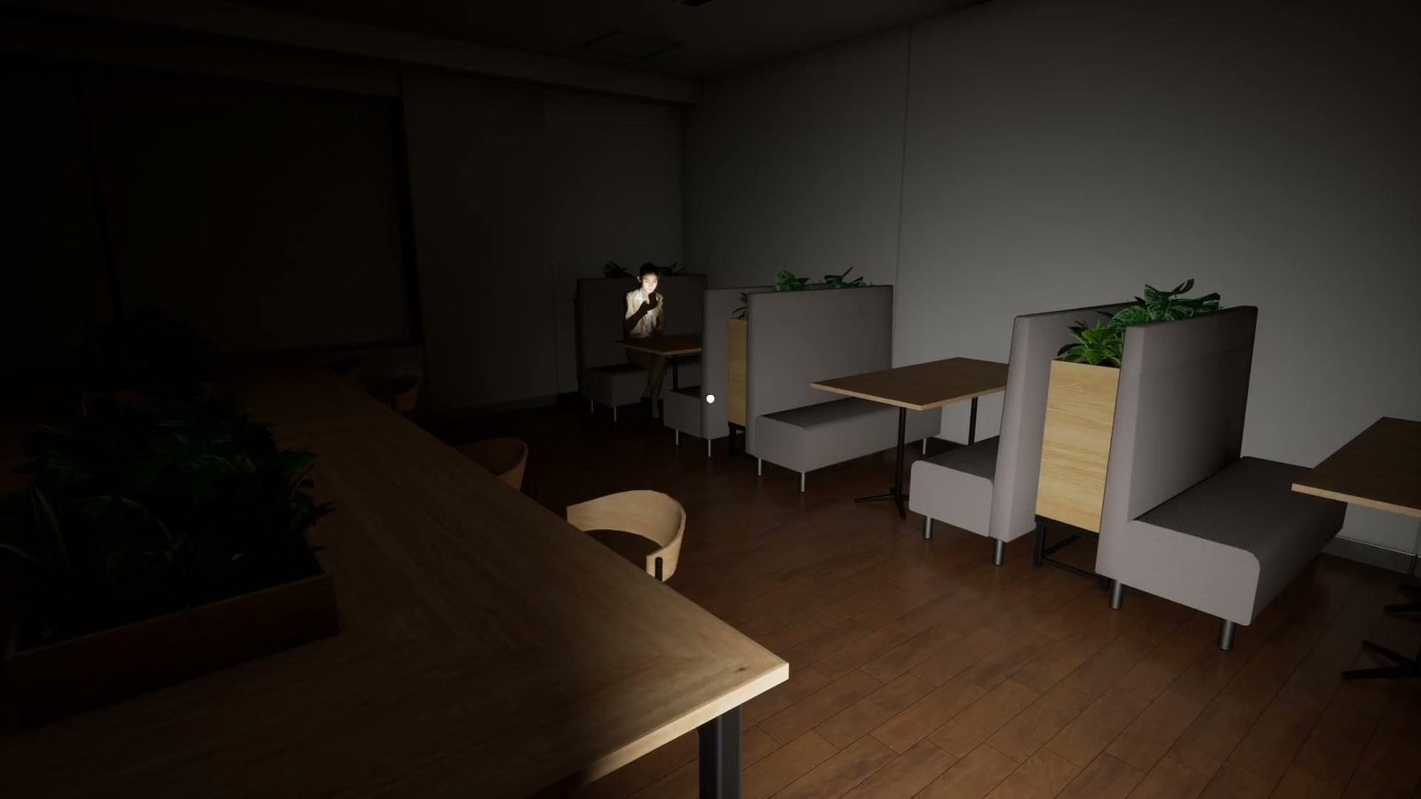 The_Cursed_Security_day_2_4F_cafeteria