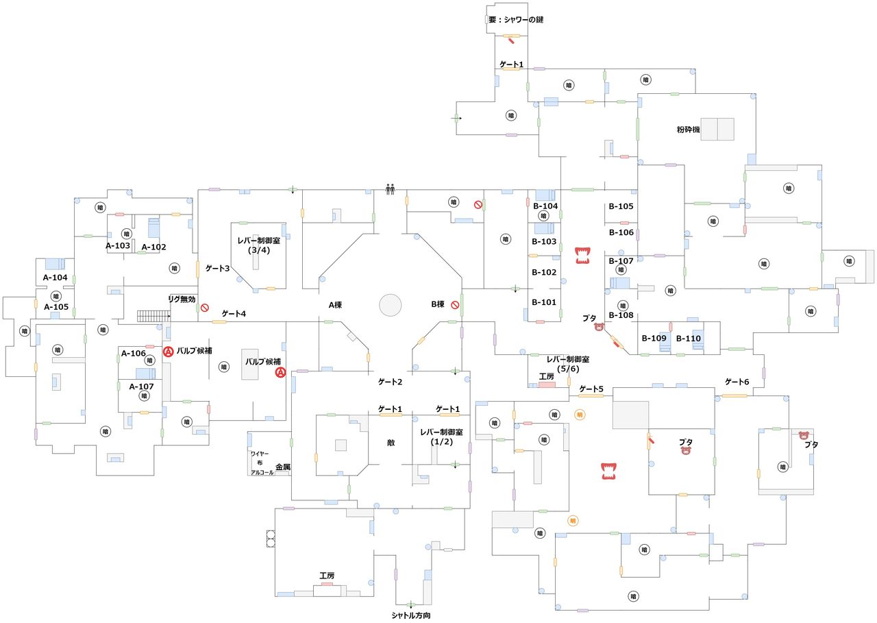 The_Outlast_Trials_trial_Beat_Warden_to_pulp_with_rock_sock_map_3_1