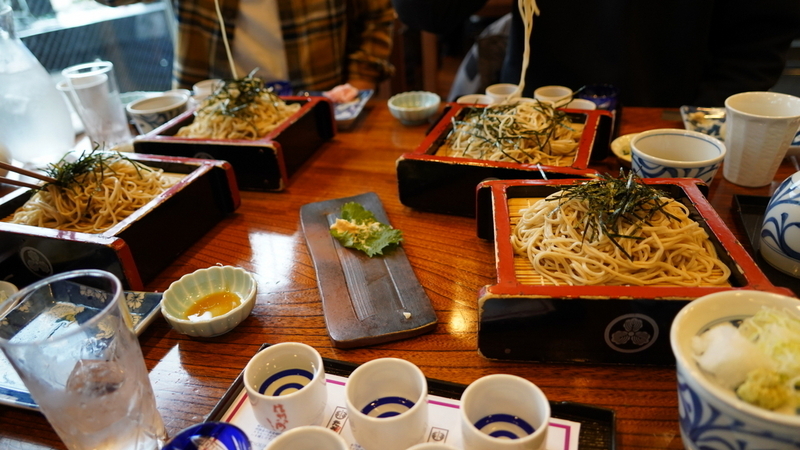 ざるそばの画像