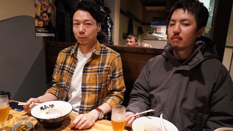ラーメンスタンバイの芹澤さんと森住さん