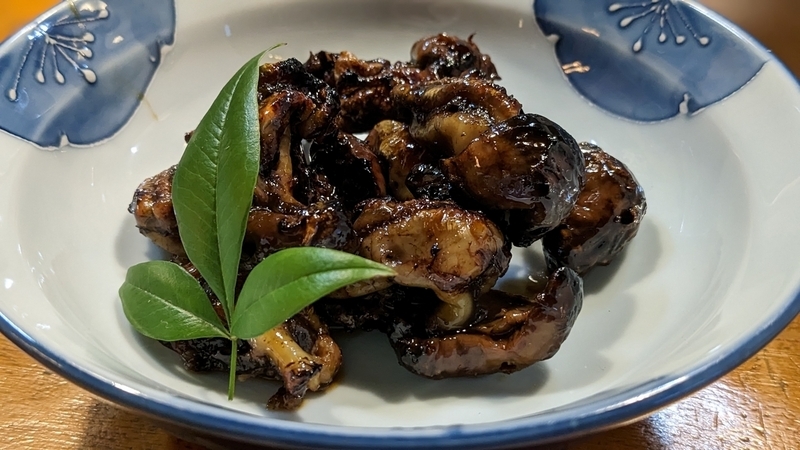うなぎの肝焼きの画像