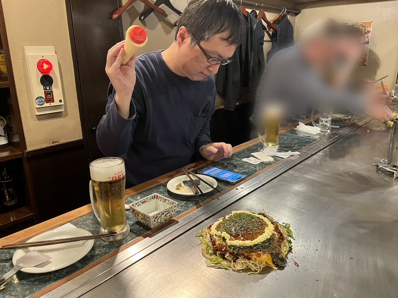 inaoさんが描くロゴの外枠