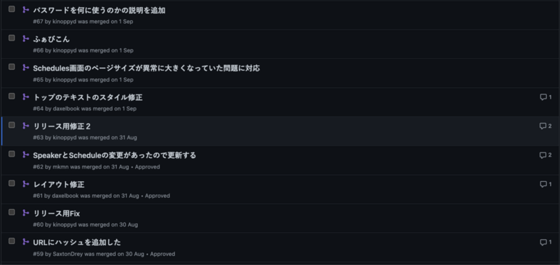 テストが通ってないのにマージされるプルリク