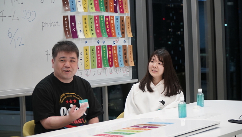 苦しそうな表情で喋るgongoさん