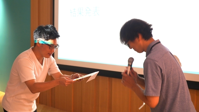 HRアナリティクスチーム受賞の様子