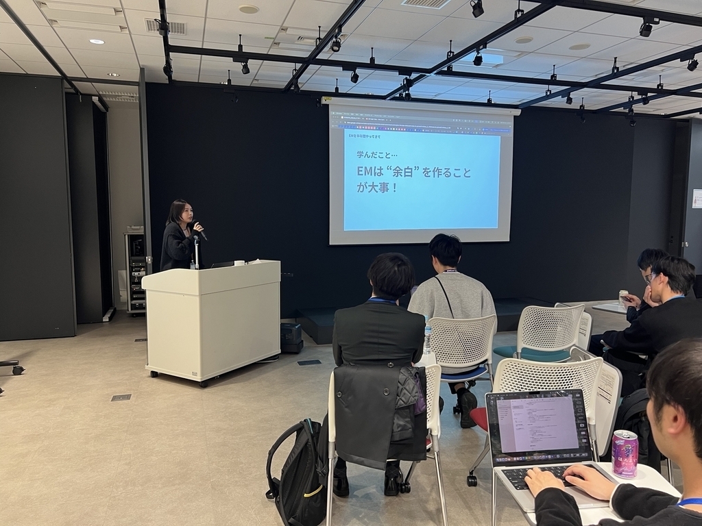 発表の様子