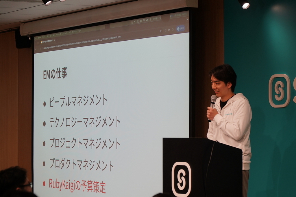 発表するsakoさん