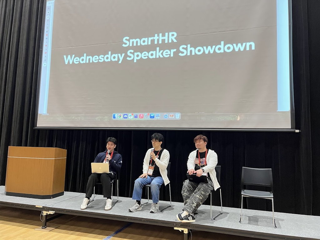 Wednesday Speaker Showdownの様子